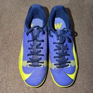 Nike Mercurial Vapor 14 Academy IC Soccer Shoes Lapis Volt Blue Void | Youth
